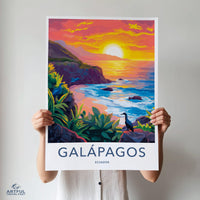 Galápagos Islands Poster - Ecuador Wall Art