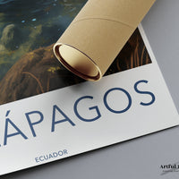 Galapagos Islands Poster - Ecuador Wall Art