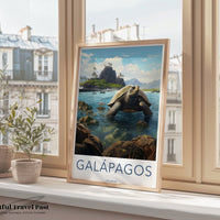 Galapagos Islands Poster - Ecuador Wall Art