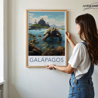 Galapagos Islands Poster - Ecuador Wall Art