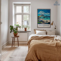 Galápagos Islands Poster | Ecuador Wall Art | Nature Decor