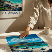 Galápagos Islands Poster | Ecuador Wall Art | Nature Decor