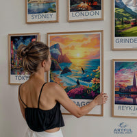 Galápagos Islands Poster | Ecuador Wall Art | South America Decor