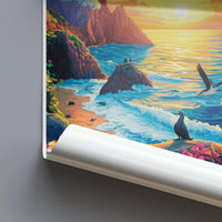 Galápagos Islands Poster | Ecuador Wall Art | South America Decor