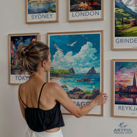 Galápagos Islands Poster | Ecuador Wall Art | South America Decor