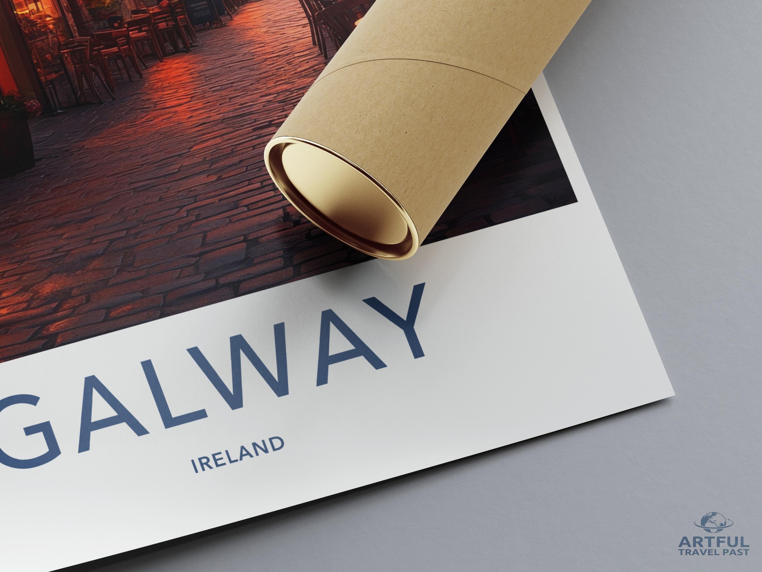 Galway Poster - Ireland Wall Art