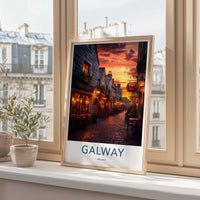 Galway Poster - Ireland Wall Art