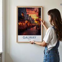 Galway Poster - Ireland Wall Art