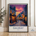 Galway Poster - Ireland Wall Art