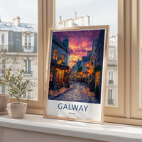 Galway Poster - Ireland Wall Art