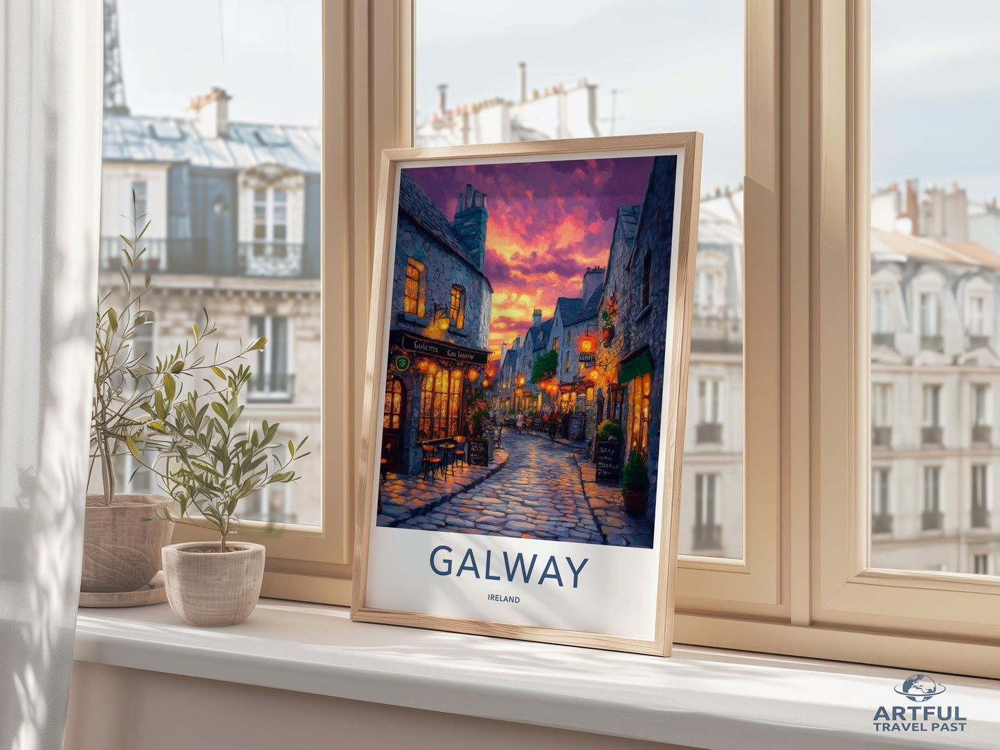 Galway Poster - Ireland Wall Art