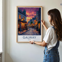 Galway Poster - Ireland Wall Art