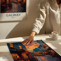 Galway Poster - Ireland Wall Art