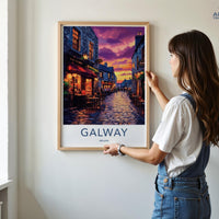 Galway Poster - Ireland Wall Art