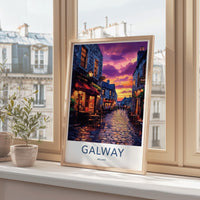 Galway Poster - Ireland Wall Art