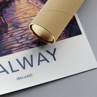 Galway Poster - Ireland Wall Art