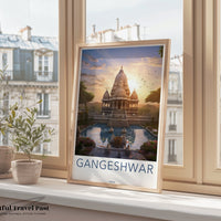 Gangeshwar Poster - Uttarakhand Wall Art