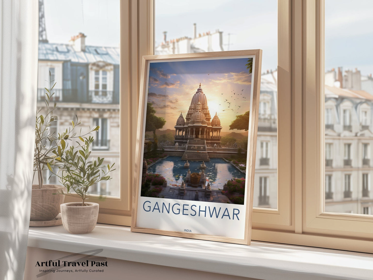 Gangeshwar Poster - Uttarakhand Wall Art
