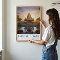 Gangeshwar Poster - Uttarakhand Wall Art