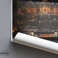 Gangeshwar Poster | Uttarakhand Wall Art | India Decor
