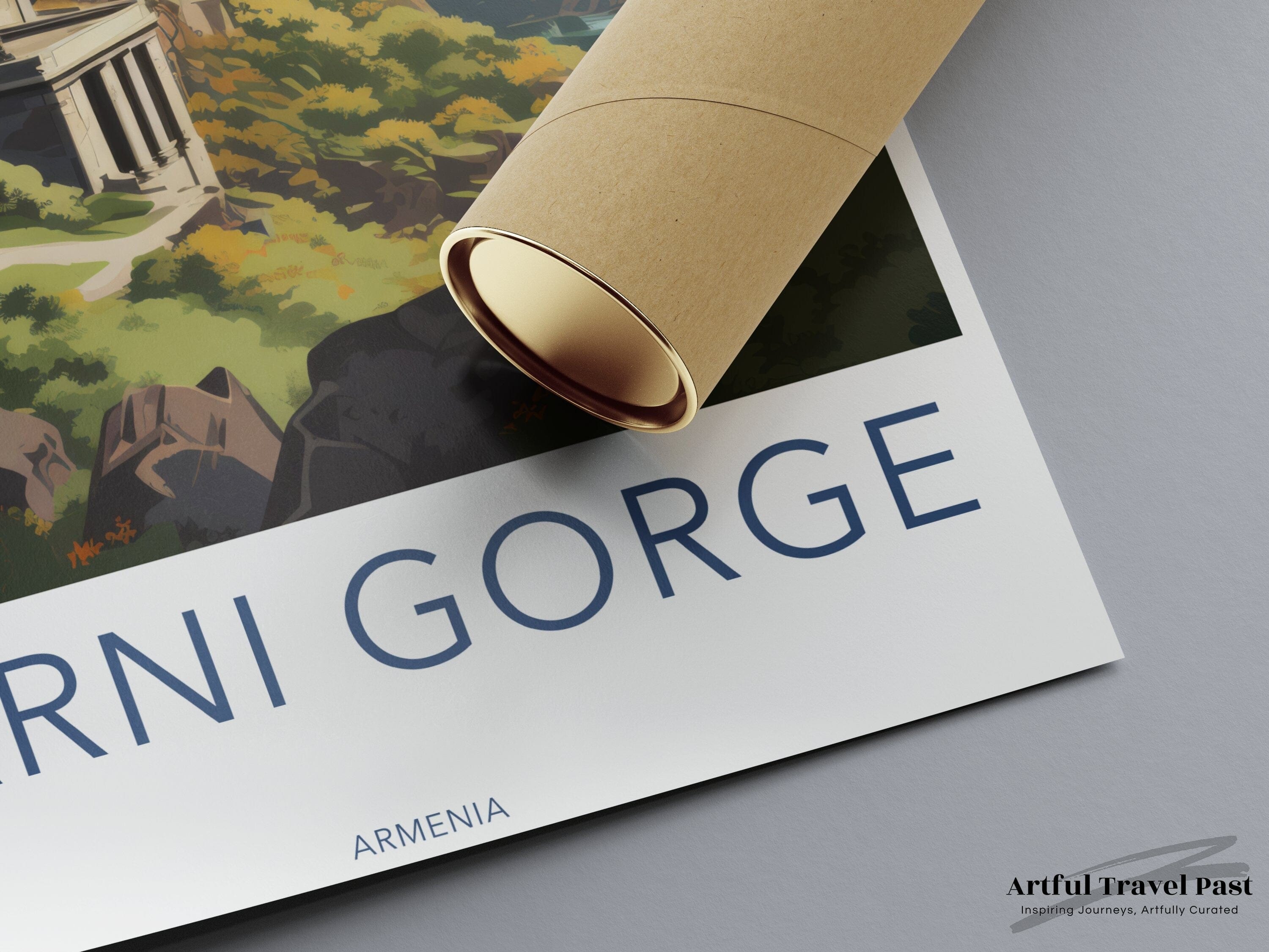 Garni Gorge Poster - Armenia Wall Art
