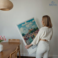 Gdańsk Poster - Poland Wall Art