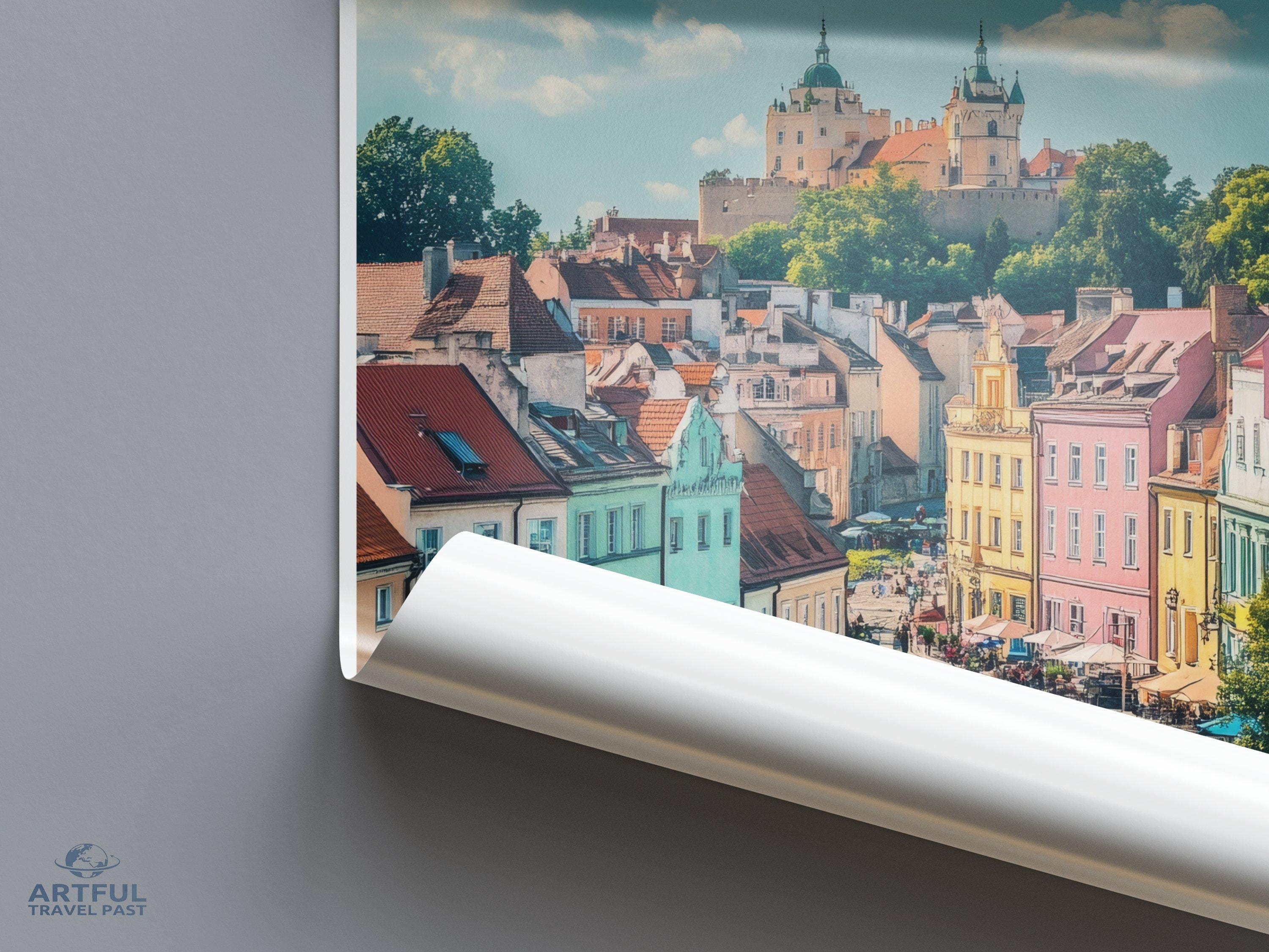 Gdańsk Poster - Poland Wall Art