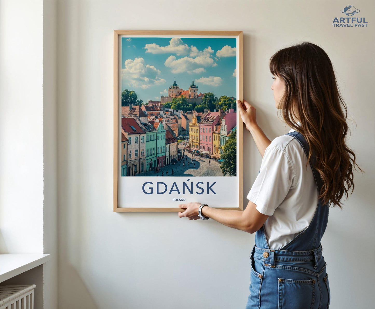 Gdańsk Poster - Poland Wall Art