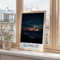 Gdańsk Poster - Poland Wall Art