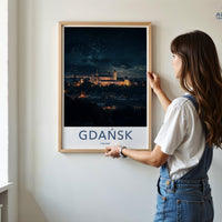 Gdańsk Poster - Poland Wall Art