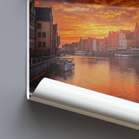 Gdańsk Poster | Poland Wall Art | Europe Decor