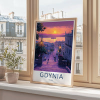 Gdynia Poster - Poland Wall Art