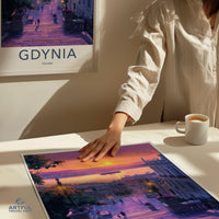 Gdynia Poster - Poland Wall Art
