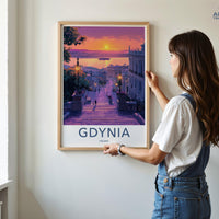 Gdynia Poster - Poland Wall Art