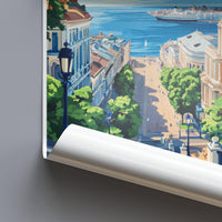 Gdynia Poster | Poland Wall Art | Eastern Europe Decor