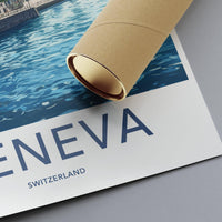Geneva Poster - Switzerland Wall Art