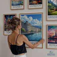 Geneva Poster - Switzerland Wall Art