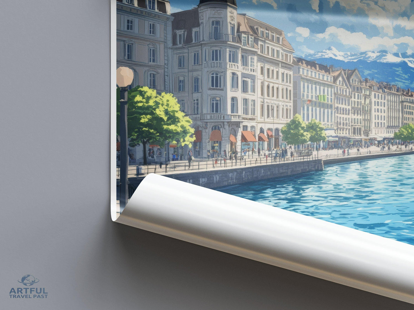 Geneva Poster - Switzerland Wall Art