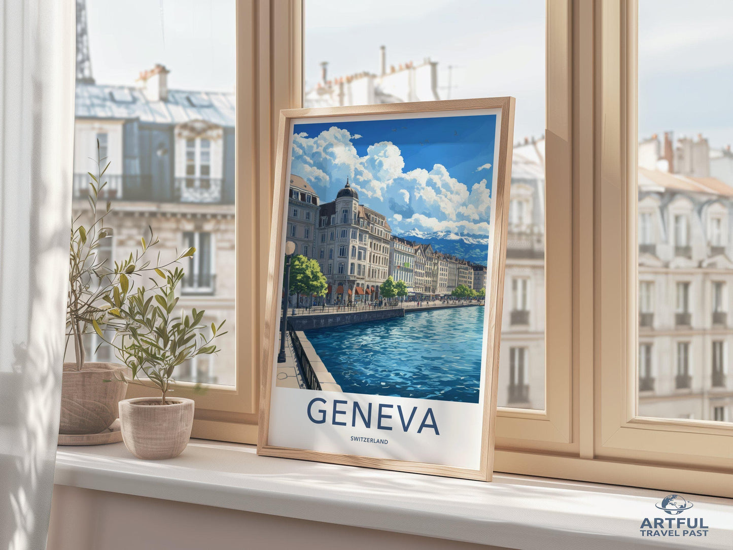 Geneva Poster - Switzerland Wall Art