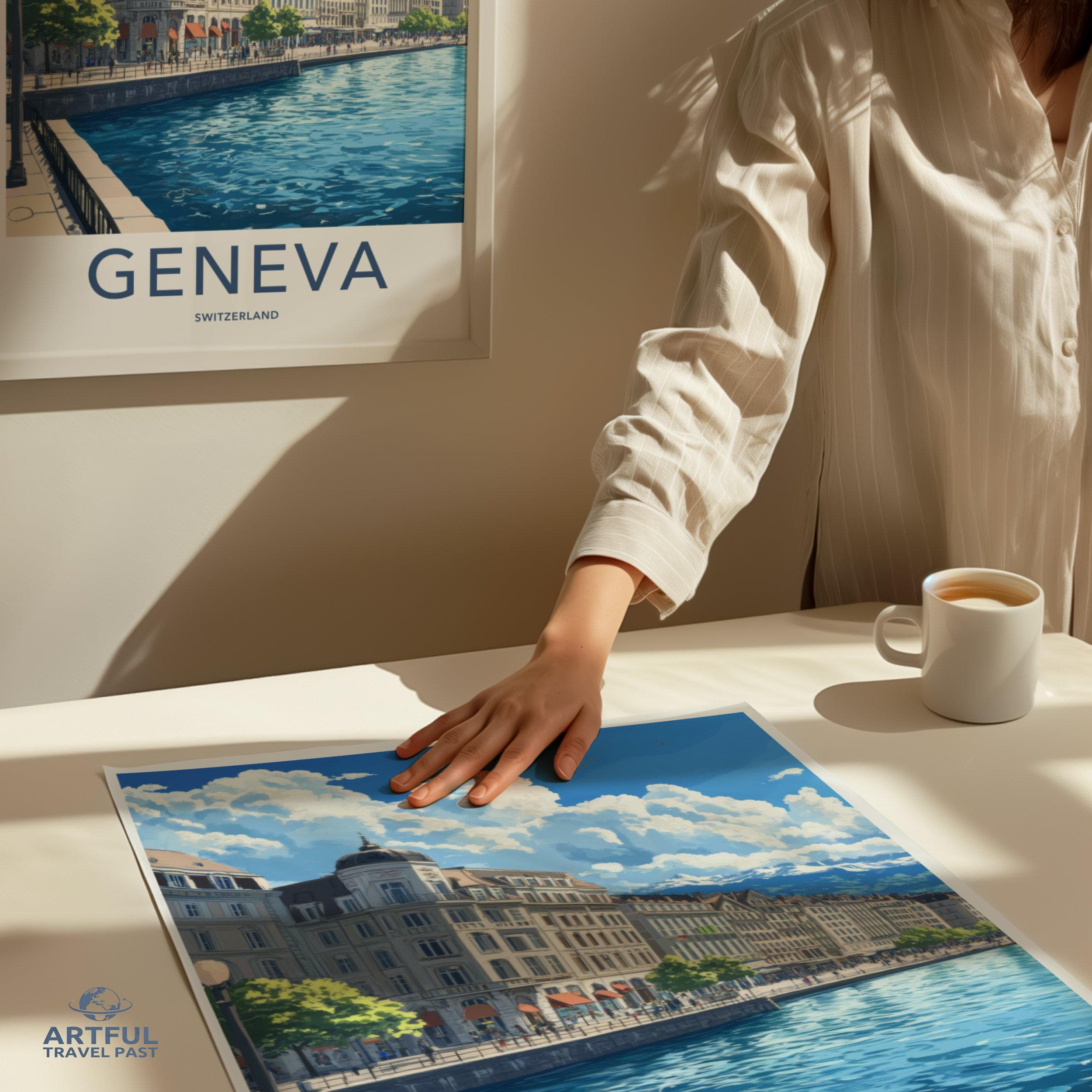 Geneva Poster - Switzerland Wall Art