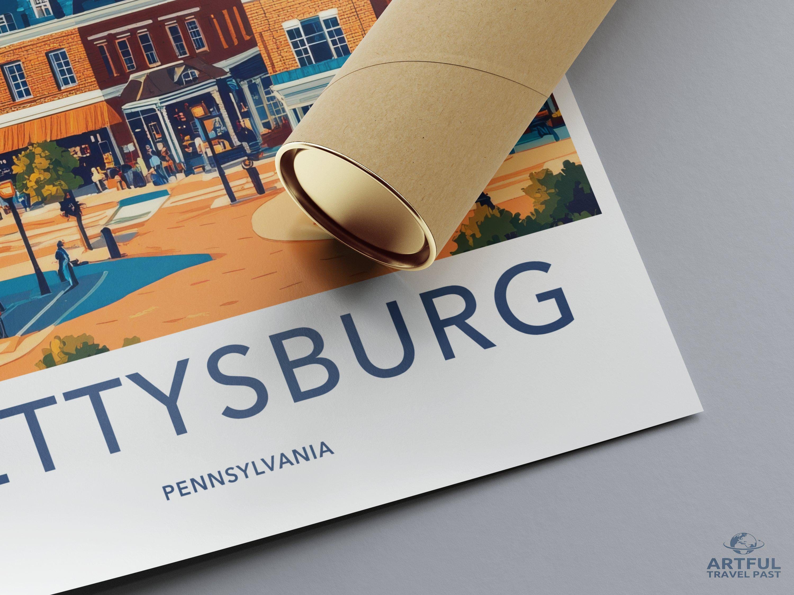 Gettysburg Poster - Pennsylvania Wall Art