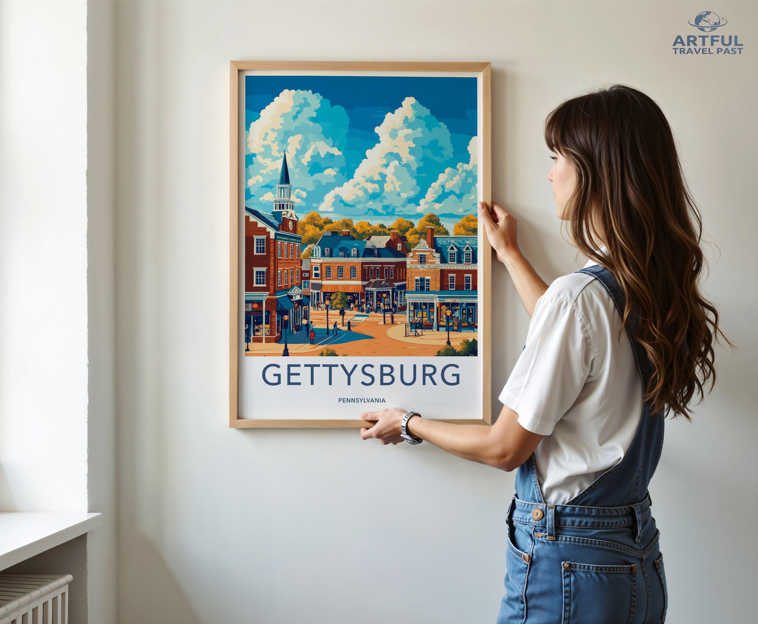 Gettysburg Poster - Pennsylvania Wall Art