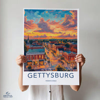 Gettysburg Poster - Pennsylvania Wall Art
