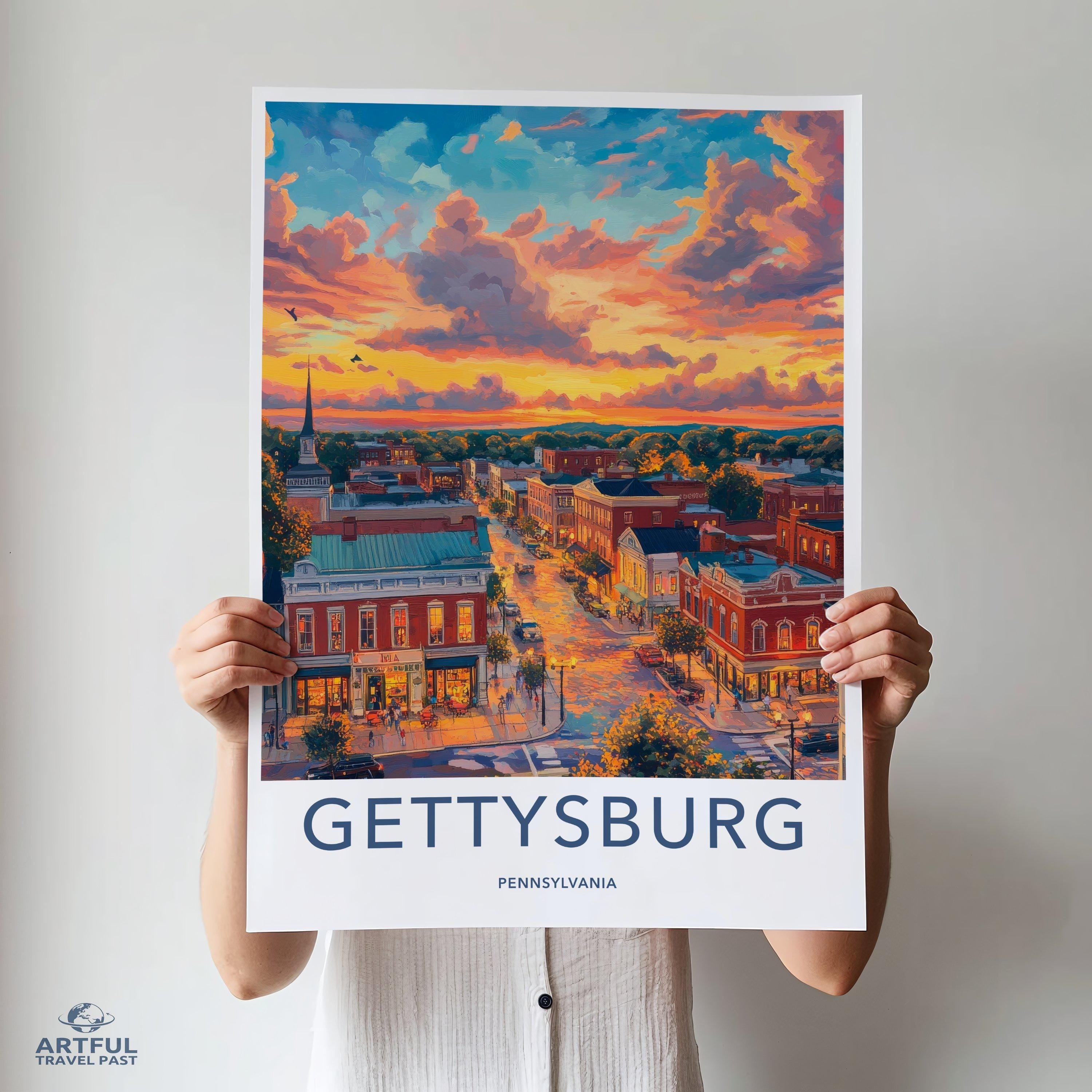 Gettysburg Poster - Pennsylvania Wall Art