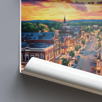 Gettysburg Poster | Pennsylvania Wall Art | America Decor