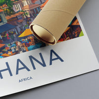 Ghana Africa Poster