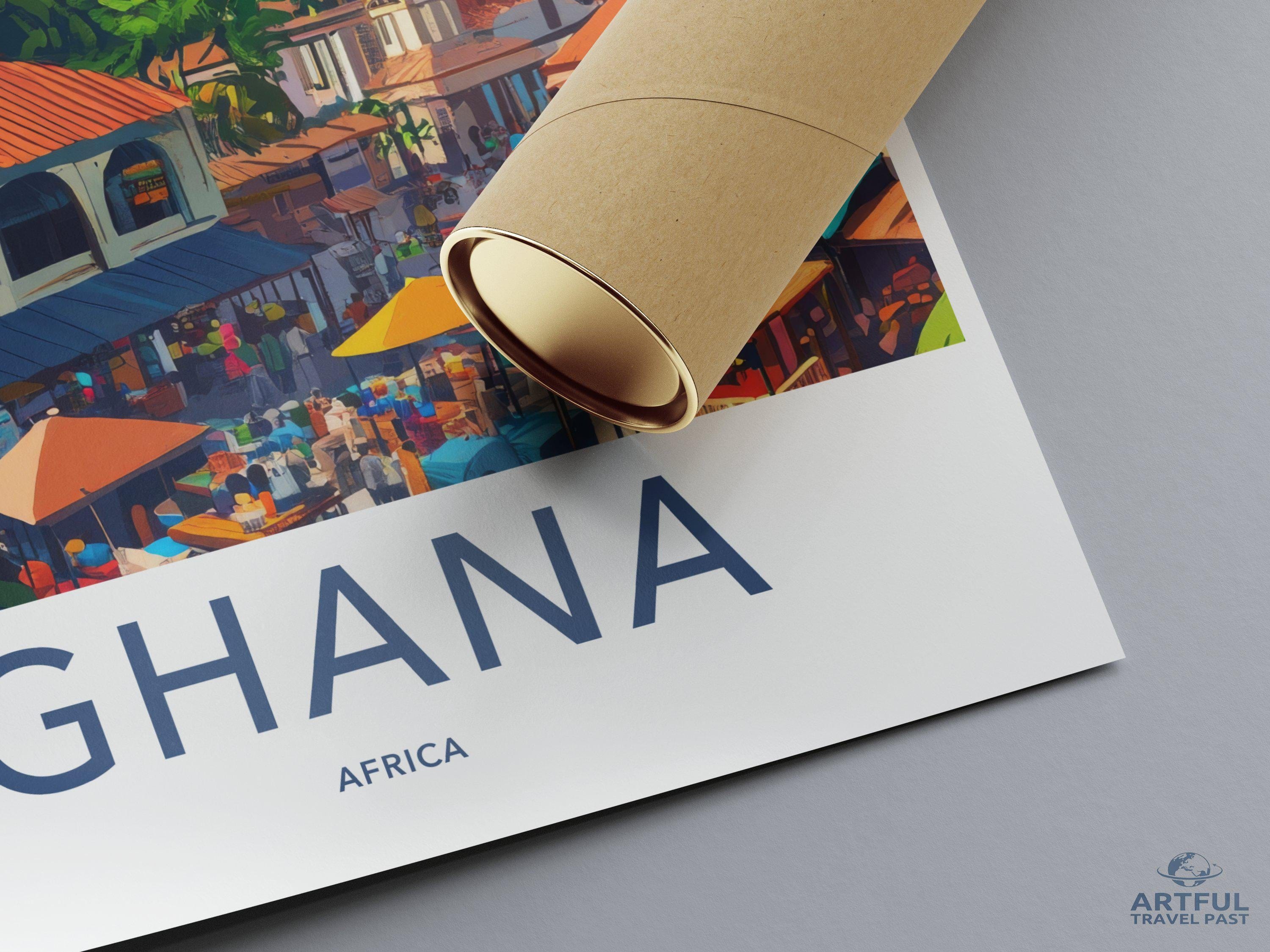Ghana Africa Poster