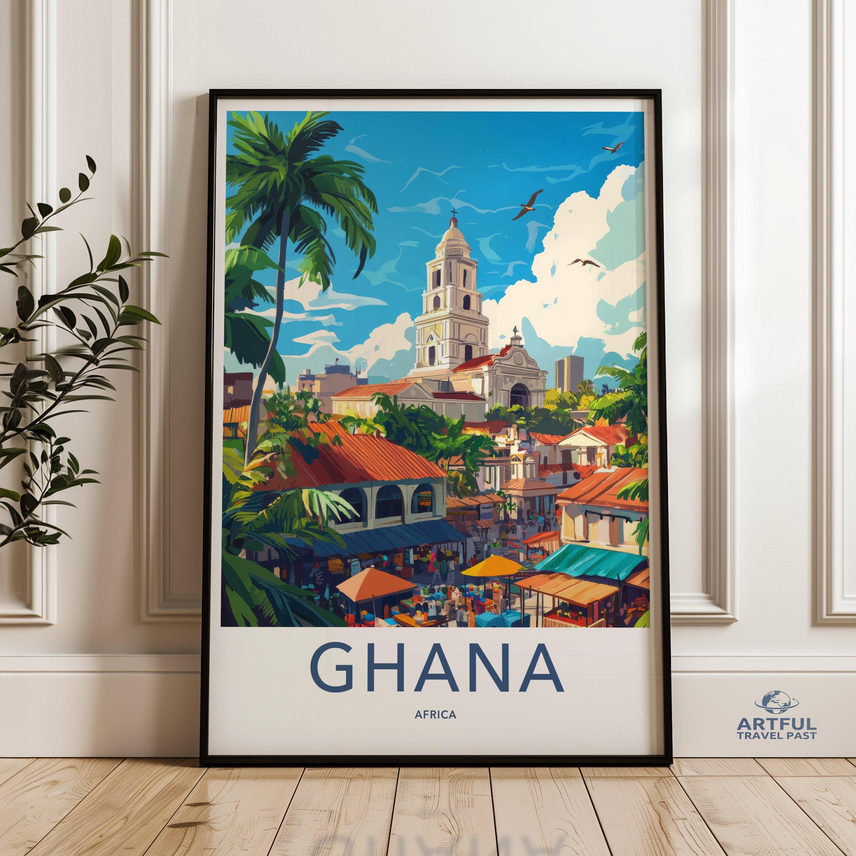 Ghana Africa Poster