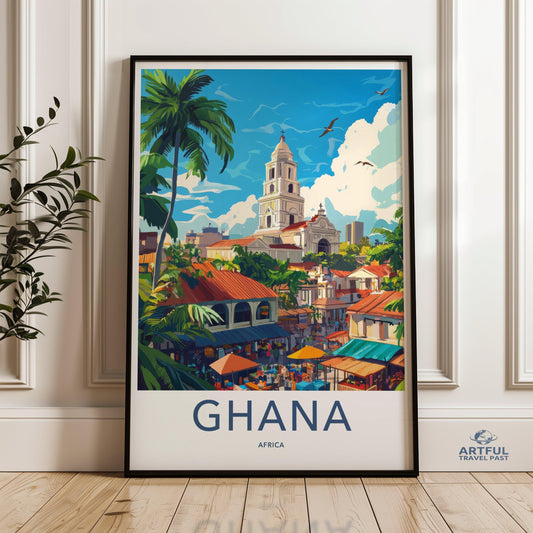 Ghana Africa Poster