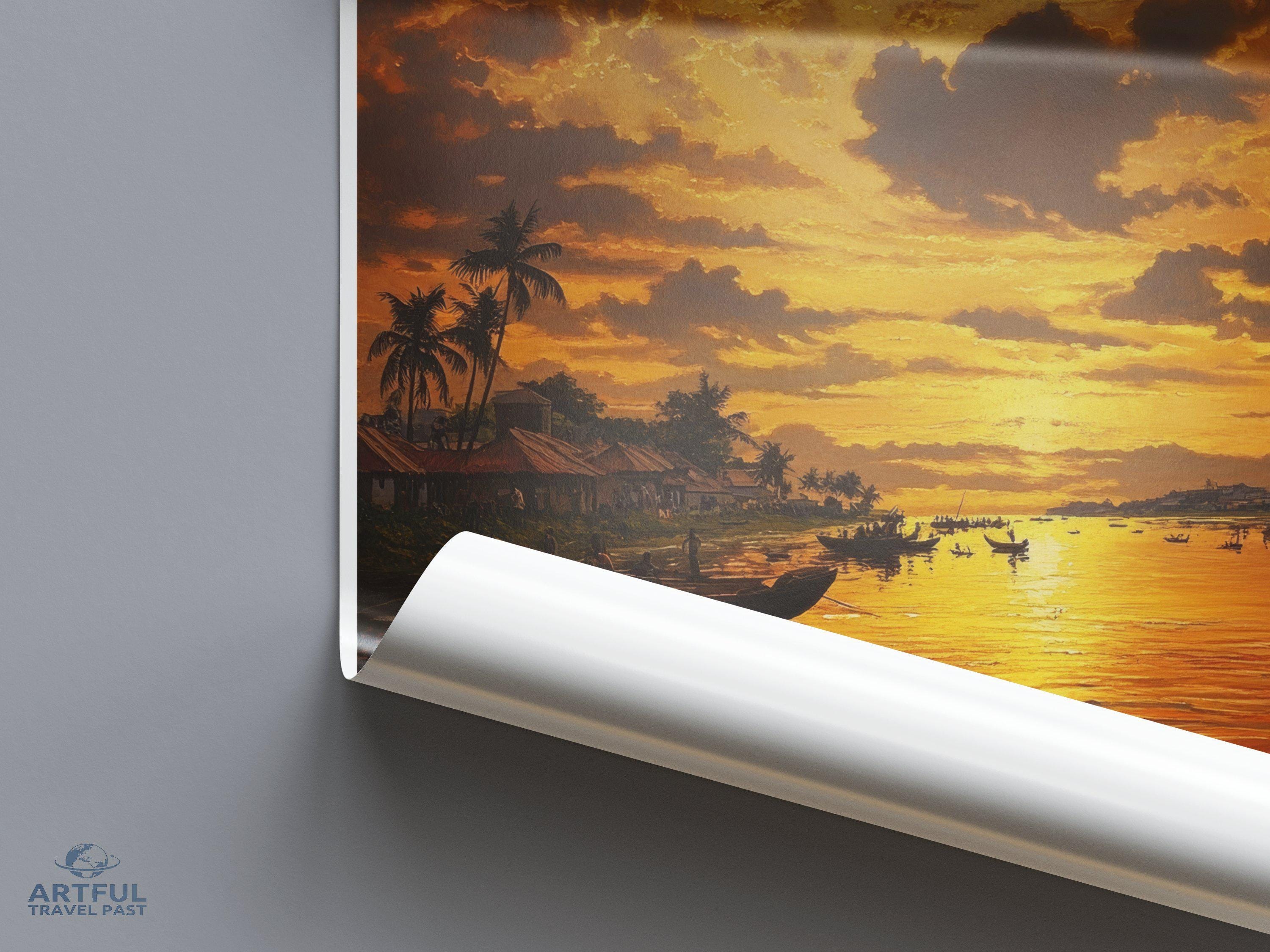 Ghana Poster - Africa Wall Art